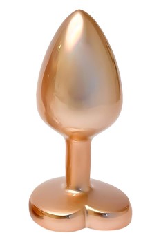 Przejdź do produktu GLEAMING LOVE MATTE GOLD PLUG SMALL
