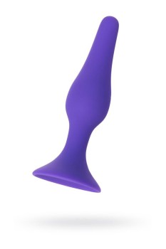 Przejdź do produktu A TOYS, Anal Plug, Silicone, Purple, 11,3 cm
