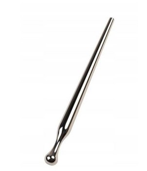 Przejdź do produktu Silver urethral plug TOYFA Metal, length 8,5 cm, diameter 0,3 0,8 cm, weight 30 gr