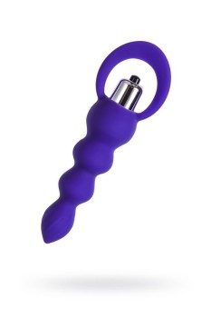 Przejdź do produktu ToDo by Toyfa Anal plug Twisty, silicone, purple, 14 cm, O 3.2 cm