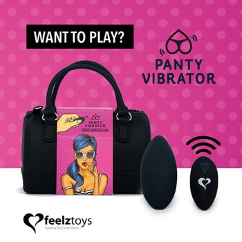 Przejdź do produktu FeelzToys   Panty Vibe Remote Controlled Vibrator Black