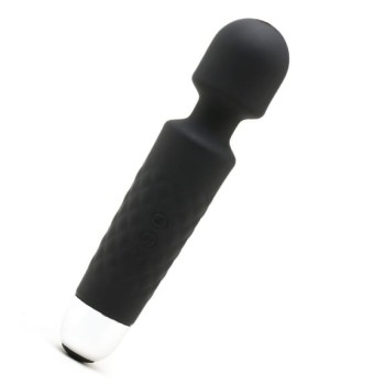 Przejdź do produktu Iwand black rechargeable silicone bodywand massager