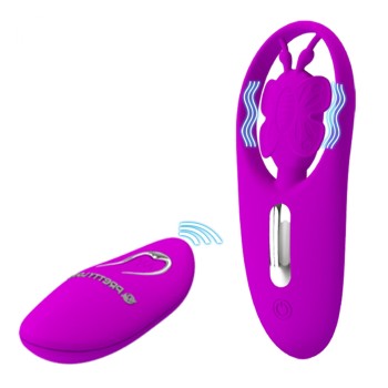 Przejdź do produktu PRETTY LOVE   Dancing Butterfly, 12 vibration functions Wireless remote control