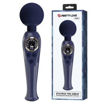 Przejdź do produktu PRETTY LOVE   Skyler Blue, 10 vibration functions 9 speed levels