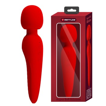 Przejdź do produktu PRETTY LOVE   Meredith Red, 5 levels of speed control Memory function 7 vibration functions