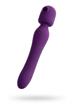 Przejdź do produktu JOS Stimulator 2 in 1 Kisom, silicone, purple, 13 cm