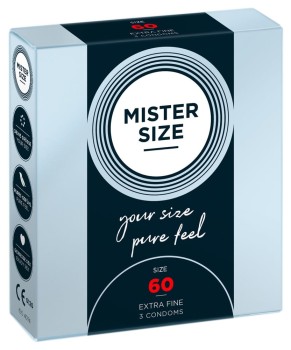 Przejdź do produktu Mister Size 60mm pack of 3