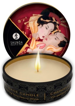 Przejdź do produktu Mini Massage Candle Strawberry Sparkling Wine