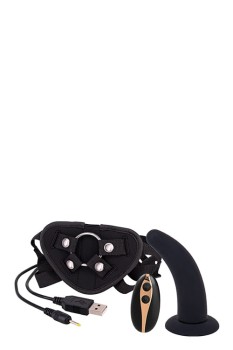 Przejdź do produktu 5INCH VIBRATION DILDO STRAP ON BLACK