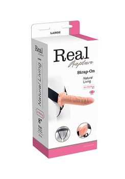 Przejdź do produktu Proteza VIBRATORE STRAP ON CAVO REAL RAPTURE 8 FLESH