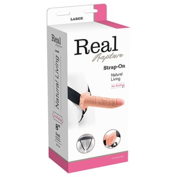 Przejdź do produktu FALLO STRAP ON CAVO REAL RAPTURE 8 FLESH
