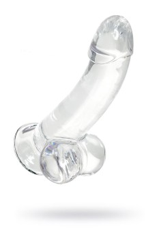 Przejdź do produktu Realistic dildo A Toys by TOYFA Cryst, TPE, transparent, 15 cm