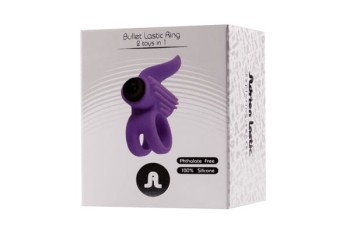 Przejdź do produktu Pierścień Wibrator   Bullet Lastic Ring.Func:1.Medical Silicon. Violet