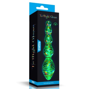 Przejdź do produktu Glow in the dark Twilight Gleam Glass Dildo