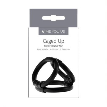 Przejdź do produktu Pierścień  Me You Us Caged Up Cock Cage Black
