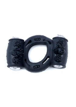 Przejdź do produktu Pierścień Vibrating CockRing Double Black