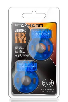 Przejdź do produktu STAY HARD VIBRATING COCK RINGS 2PACK