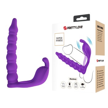 Przejdź do produktu PRETTY LOVE   Blackney purple, 7 vibration functions Memory function