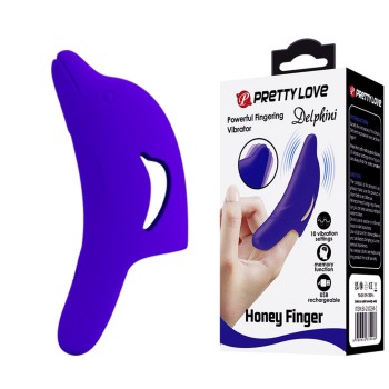 Przejdź do produktu PRETTY LOVE   Delphini, Honey Finger 10 vibration functions