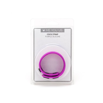 Przejdź do produktu Me You Us Purple Silicone Cock Strap