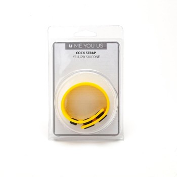 Przejdź do produktu Me You Us Yellow Silicone Cock Strap