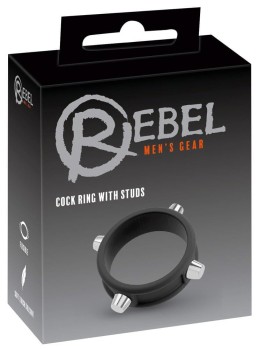 Przejdź do produktu Rebel Cock Ring with Studs