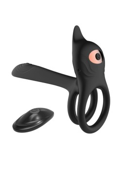 Przejdź do produktu Stymulator   Double vibrating ring   USB 10 Functions / Remote Control