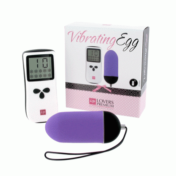 Przejdź do produktu LoversPremium   Vibrating Egg Purple