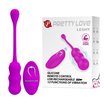 Przejdź do produktu PRETTY LOVE  LESHY, 12 vibration functions Wireless remote control