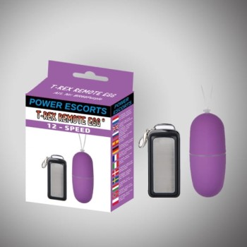 Przejdź do produktu T rex remote egg purple remote control egg 12 speed
