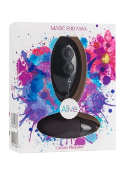 Przejdź do produktu Jajko/wibr Wibrator   Magic Egg Max Remote control. Func:10.Black. AAA