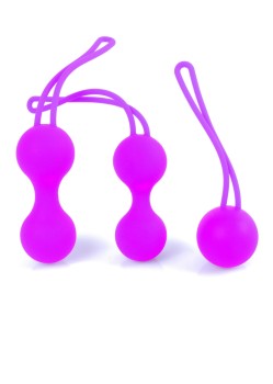 Przejdź do produktu Kulki Silicone Kegal Balls Set   Purple