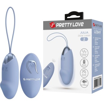 Przejdź do produktu PRETTY LOVE   JULIA Dream chaser 2, Blue, Wireless remote control 12 vibration functions