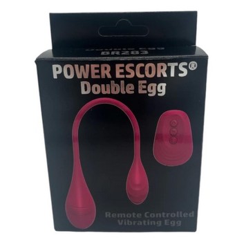 Przejdź do produktu Power Escorts   Double Egg   Remote Controlled Vibrator   Pink