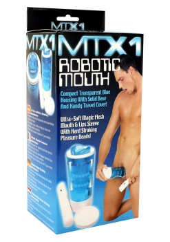 Przejdź do produktu Robotic Mouth Masturbator Blue