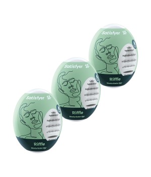 Przejdź do produktu Masturbator Eggs (set of 3 Riffle)
