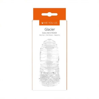 Przejdź do produktu Masturbator  Me You Us Glacier Dual End Stroker Male Masturbator Transparent