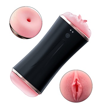 Przejdź do produktu Masturbator Vibrating Masturbation Cup USB 10 function + Interactive Function / Double Ends