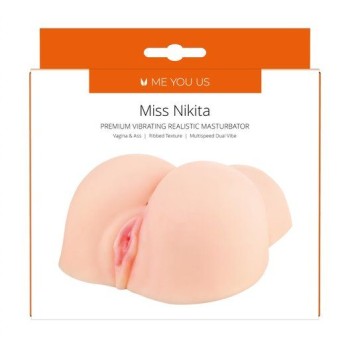 Przejdź do produktu Masturbator  Me You Us Miss Nikita Premium Vibrating Realistic Masturbator Flesh